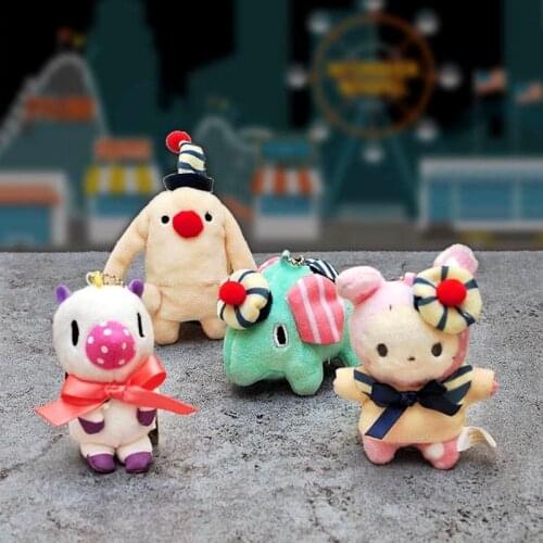 New Kawaii Sentimental Circus Rabbit Shappo Toto / Mouton/ Poni Plush Doll Mini Pendant Animal Stuffed Toy Girls Gifts