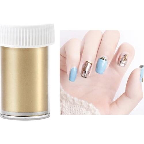 AMGK sparkly Sky Nail Foils Transfer Water Decals Nail Art Stickers Broken Glass DIY Image Nail Tips Decorations