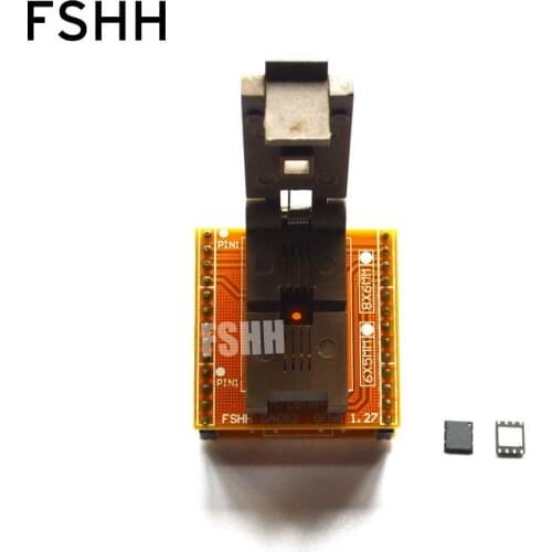 QFN-0808-01 Adapter QFN8/D8 WSON8-DIP8 Programming Adapter DFN5x6A-8 Test Socket