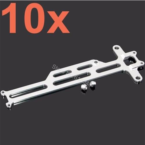 10Pcs/Lot RC Car Alum Alloy Radio Tray (AL.) For 1/18 Scale Models Revel 24540 Scorch Hobbico Dromida BX/MT/SC4.18 Monster Truck