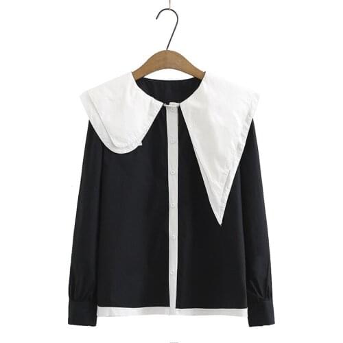 Plus Size XL-4XL Long Sleeved Tops Womens Black Green Blouse Elegant Patchwork Ladies' Officewear Blusas