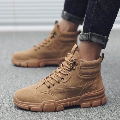 Winter men shoes high-top Mens Casual Shoes outdoor shoes for men black Canvas shoes men fashion Cotton shoes snow boots 41