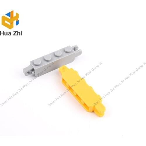 Building Blocks Parts 30387 10PCS Hinge Brick 1 x 4 Locking with 1 Finger Vertical End and 2 Fingers Vertical End LEGOING