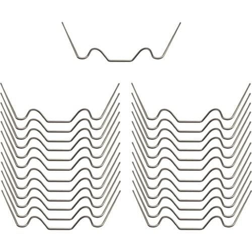 25x Greenhouse Glazing Clips Stainless Wire Glazing Clips Strong Holding Clamps