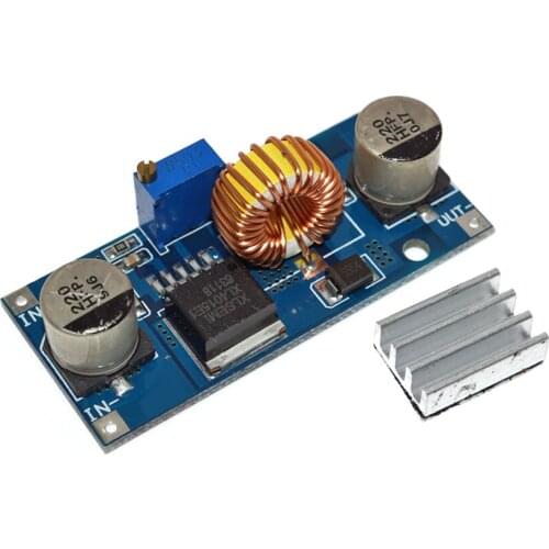 5A XL4015 DC-DC Step Down Adjustable Power Module Buck Converter LED Lithium