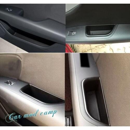For Audi A7 2009-2017 Plastic Interior Door Storage Box Container Organizer Case