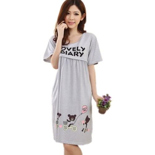 Hecasoty Womens Nursing Dresses