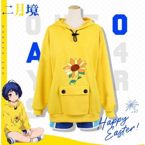 Hot Anime WONDER EGG PRIORITY Ohto Ai Cosplay Costume Anime Role Playing for Halloween Christmas Party