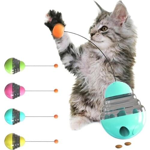 Interactive Plush Pet Toys Furniture Cat Accessories Gummy Cats Toy Turntable Creative Bowl Toy For Cat