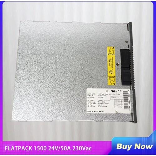Original For ELTEK FLATPACK 1500 24V/50A 230Vac Power Supply 241114.300 Perfect Test