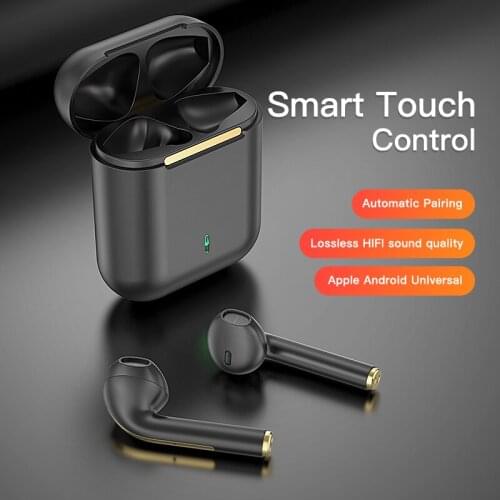 J18 TWS Bluetooth 5.0 Headphones Hifi Stereo True Wireless Headset Earbuds In Ear Handsfree Earphones Ear Buds For Mobile Phone