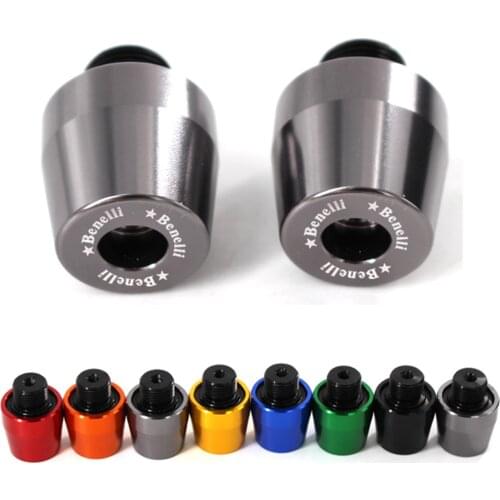 Motorcycle Accessories Handlebar Grips Handle Bar Cap End Plugs For BENELLI TNT300 TNT600 BN600 BN302 Stels600 Keeway RK6/BN