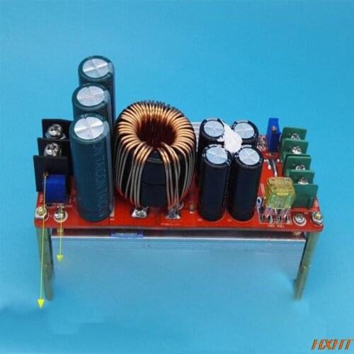 DC DC voltage converter CV Boost converter boost adjustable module power supply 1500W 30A DC-DC 10V -60V to 12V-90V regulator