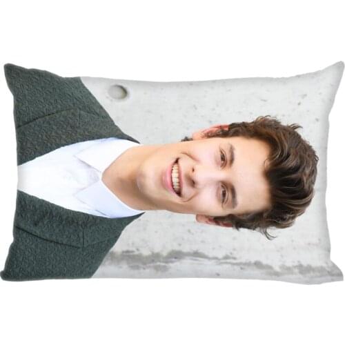 Big Size Shawn Mendes Pillowcase Home Wedding Decorative Pillow Cover Rectangle Zipper Pillow Cases Satin Fabric A12.21