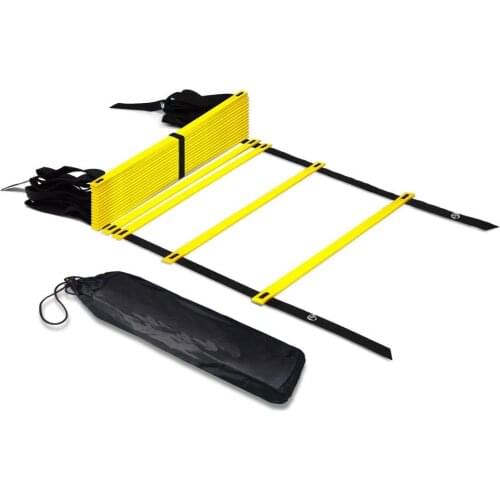 4m Nylon Straps Training Ladders Agility Speed Ladder Stairs Agile Staircase for Fitness Soccer Football Speed Ladder Equipment