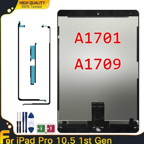 LCD Display For Apple iPad Pro 10.5 A1701 A1709 Touch Screen Digitizer Sensors Assembly Panel Replacement For iPad Pro 10.5"