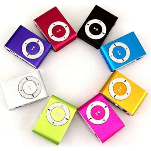 Mini Portable MP3 Music Player Mini Portable Clip MP3 Music Player Waterproof Sport Mini Clip Mp3 Music Player