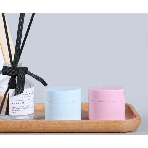 Empty 20ML Plastic Cosmetic Jar Creams Lotions Lipsticks Box Refillable Storage Container for Travel 10PCS/lot