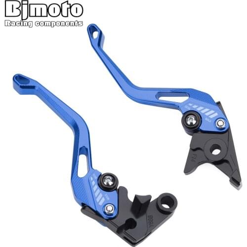 BJMOTO Motorbike Brakes Lever MT01 MT 01 CNC Adjustable Brake Clutch Levers For Yamaha V-MAX VMAX 2009-2018 MT-01 2004-2009