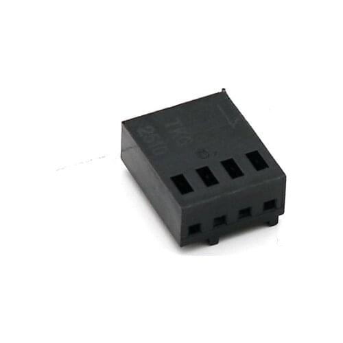Angitu 2510 4Pin/3+1Pin Connector Housing PWM Fan Cooling Cable Making Plug/Connectors with 4pcs free terminals