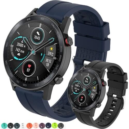 For Huawei Honor magic Watch 2 magic 2 GT 2 GT2 46mm Smart watch Silicone Sport Strap watchbands Bracelet 22mm Watch band
