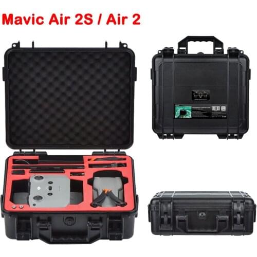 Explosion-proof Bag For DJI Mavic Air 2/2S Hard Cover Shell Travel Case Handbag Waterproof Box For Air 2S Drone Accessories