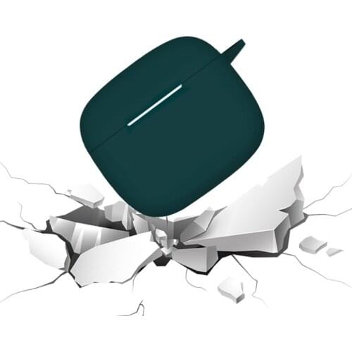 Protect Case For ZMI PurPods Pro Case Solid color Silicone Wireless Bluetooth 448F