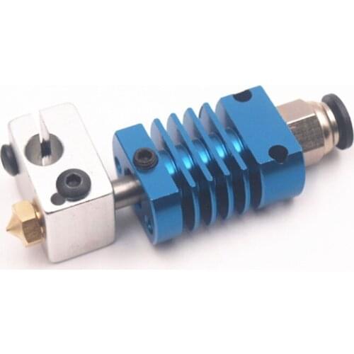 1set 1.75mm J-head Hotend Bowden Extrusion Head Kit Blue Assembled Extruder Kit For CREALITY CR-8/CR-10 3D Printer