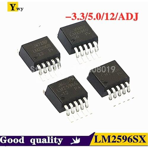 10pcs LM2596S-5.0 TO263 LM2596SX-5.0 TO-263 LM2596S-3.3 LM2596SX-3.3 LM2596S-12 LM2596SX-12 LM2596S-ADJ LM2596SX-ADJ TO-263