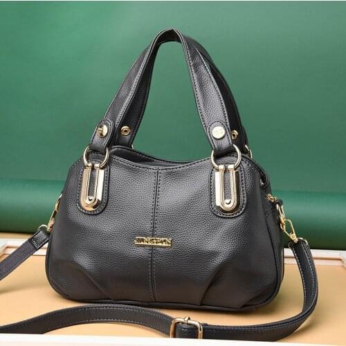 2021 Women Handbags New Fashion Shoulder Bags Womens Bag High Quality Ladies Large Capacity Pu Leather Messenger Bag Luxury Des