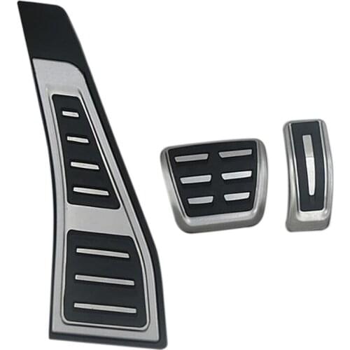 3 Pcs Car Rest Brake Throttle Non-slip Pedal, Suitable For- 16-18 A4 A4l -b9
