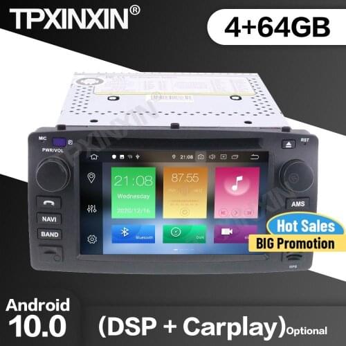 64G Car Radio 2Din Stereo Receiver Android For Toyota Corolla 2001 2002 2003 2004 2005 2006 GPS Navi Multimedia Player Head Unit