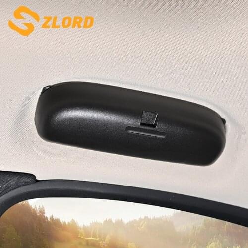 Car Glasses Case Sunglasses Holder Storage Box for Hyundai Tucson Elantra Verna Solaris IX30 IX35 IX45 Sonata Santa Fe