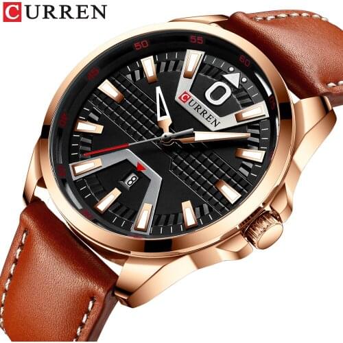 CURREN Watches Men Luxury Brand Army Military Watch Leather Sport Watches Quartz Men Wristwatch Relogio Masculino Drop Shipping
