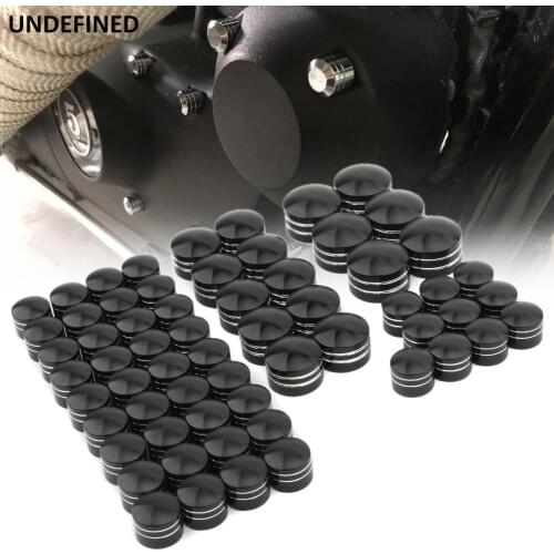62pc Bolt Head Cover Caps Twin Cam Engine Topper Screw Cap For Harley Touring Electra Glide 17-2021 Softail Fat Boy FLSB 2018-21