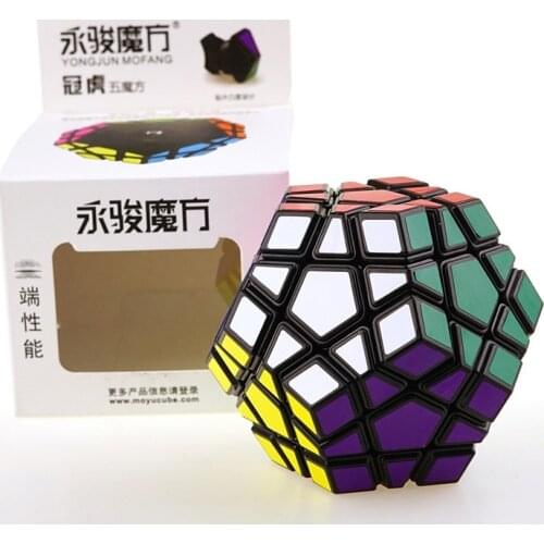 YongJun GuanHu Megaminx Magic Cube Adult Educational Toy Smooth Creative Professional Competition Cubo Magico Speed Gift