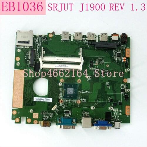 EB1036 All-in-one motherboard J1900/AS 90PX0040-R01000 Rev 1.3 For Asus EB103 EB1036 EMainboard