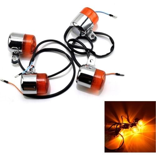 Motorcycle METAL Light Turn Signal Indicators For Honda Dax Monkey Z50 ST70 CT70 CF70 Parts