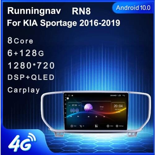 4G LTE Android 10.1 For KIA Sportage 2016 2017 2018 Multimedia Stereo Car DVD Player Navigation GPS Radio