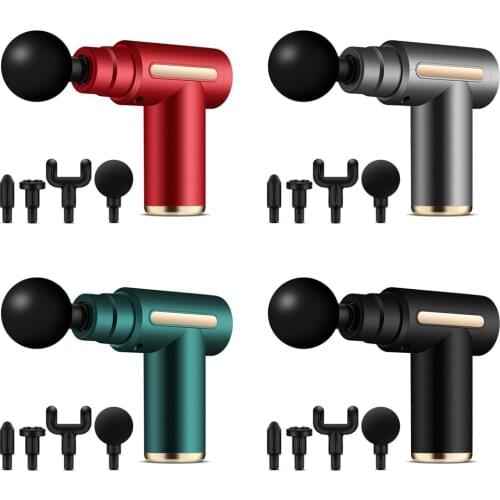 Professional Electric Vibrator Fascial Massage Gun Sport Relaxation Fitness EMS Muscle Stimulator Handheld Massager