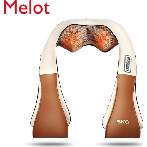 Skg Shoulder Neck Massage Implement Kneading Hot Compress Shawl Neck Lumbar Vertebra Household Whole Body Neck Riches And Honour