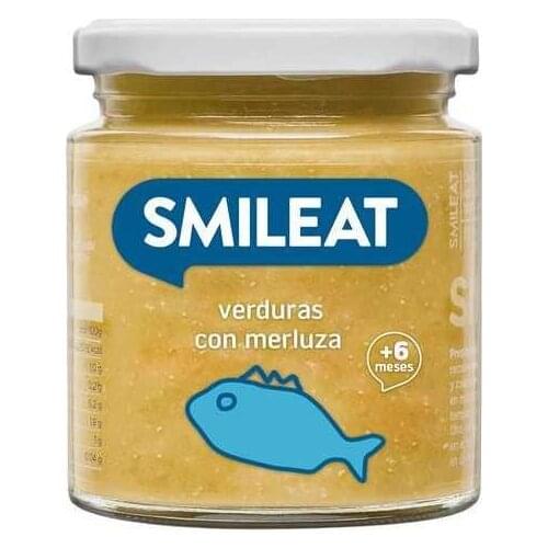 SMILEAT VERDURAS CON MERLUZA 230G