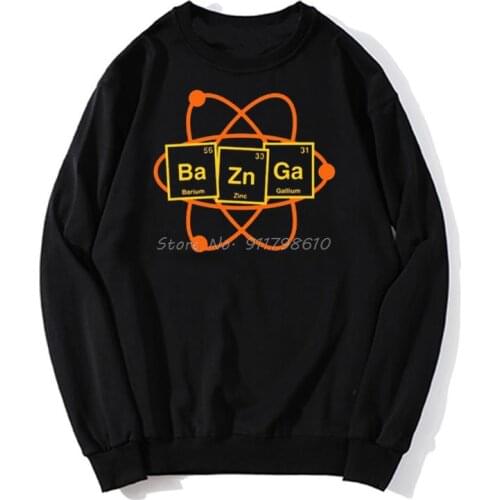 The Big Bang Theory Latest Design Periodic Table Element Science hoodies Men Hoodie Spring Autumn Sweater Streetwear Harajuku