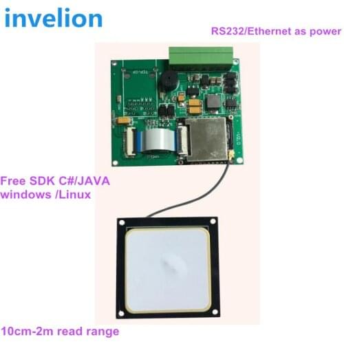 Uhf passive long range rfid reader module PR9200 1.5m read range with USB/Wiegand/RS232/TCP IP interface with free sdk