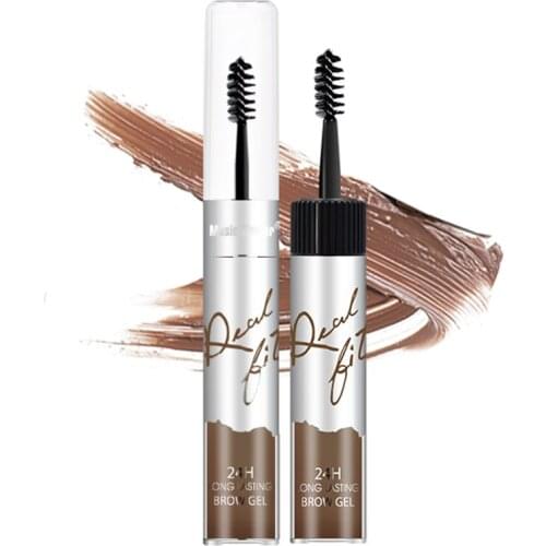 Eyebrow Tint Cream Enhancer Dual Head Long Lasting Waterproof Eyebrow Gel Makeup Tool MPwell