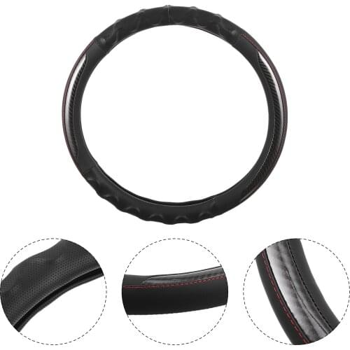 1Pc Breathable Car Steering Wheel Cover Vehicle Steering Wheel Protective Cover