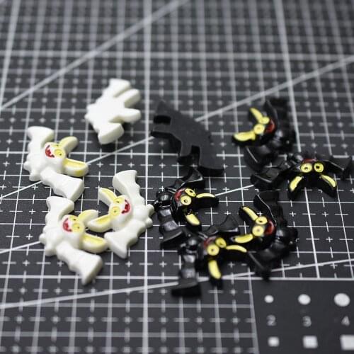 1pcs/lot resin flat back bat 33mm Hallowmas Cabochons Hair Bow Center Card Frame Making Craft DIY
