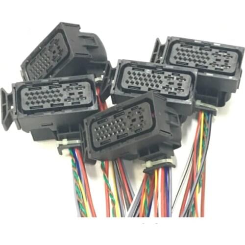 25 Pins/Way Mechatronics Wire Harness DQ200 0AM DSG 7 Speed Connector Plug With Pigtail for Audi Beetle Caddy Golf 1K0 973 213