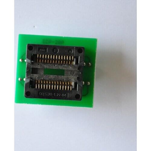 SOIC28-DIP28 ZIF adapter socket (300 mil) for TNM5000/TNM2000 USB Universal nand flash Programmer,SOP 8-28 Pins