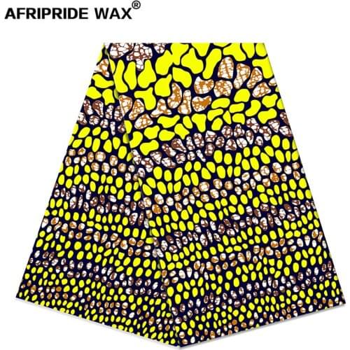 African ankara fabric high quality wholesale african flower 100% cotton real wax brocade fabric for clothing A18F0677